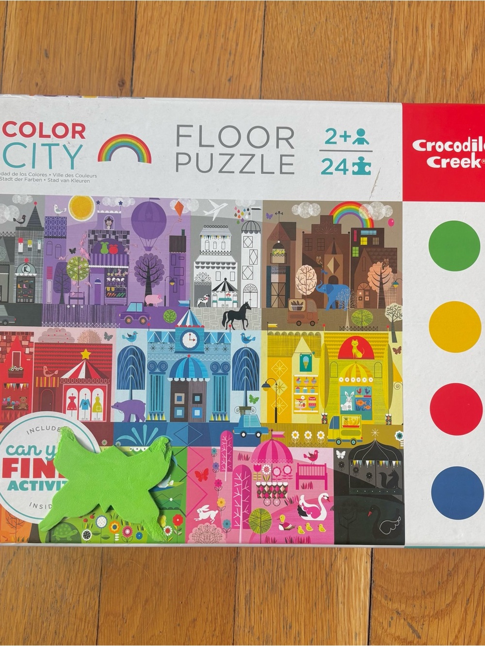 Crocodile Creek Color City Jumbo Floor Puzzle - 24 Pieces